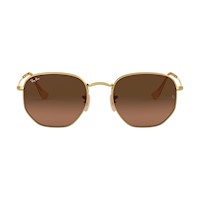 Lentes de sol Ray Ban 3548N Hexagonal Marron Degradé